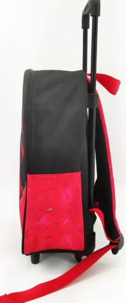 MIRACULOUS- SAC A DOS ROULETTE 32CM ROUGE