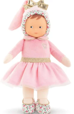 MISS BALLERINE ROSE GRENADINE 25 CM - COROLLE MON DOUDOU