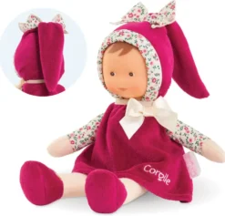 MISS ROSE GRENADINE 25 CM - COROLLE MON DOUDOU