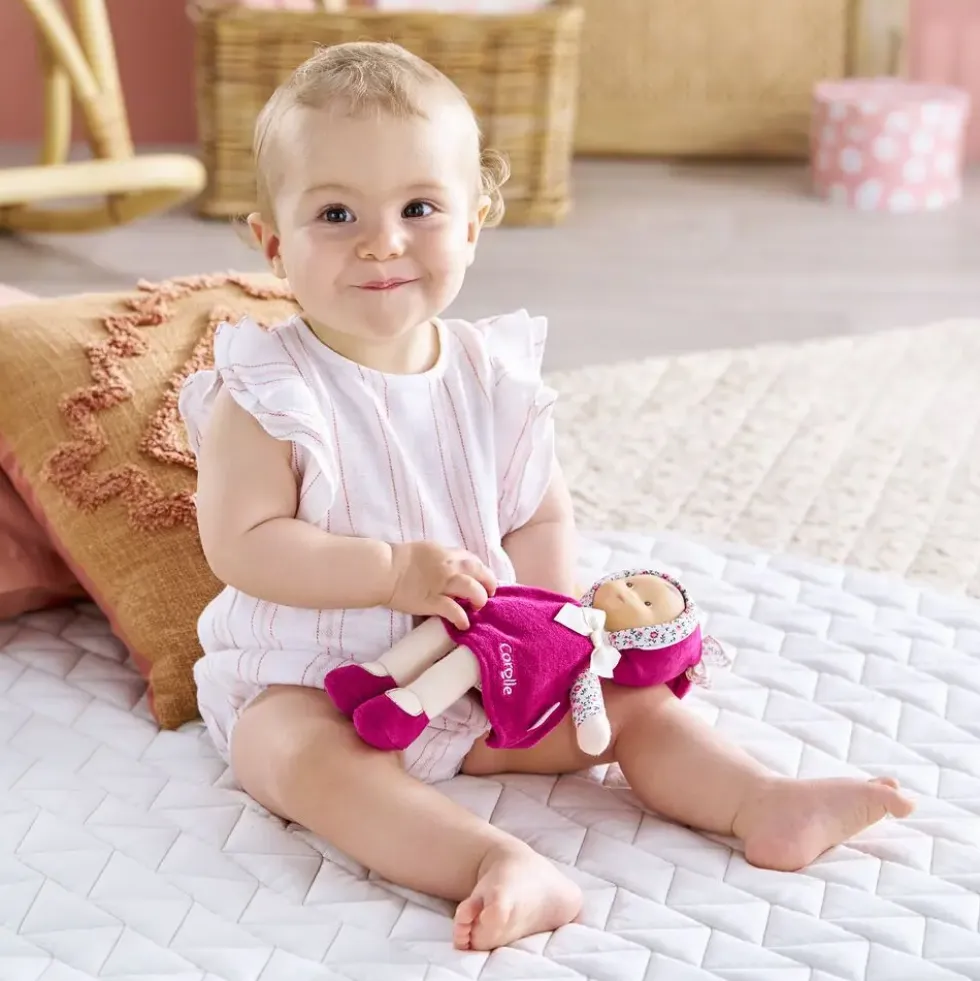 MISS ROSE GRENADINE 25 CM - COROLLE MON DOUDOU