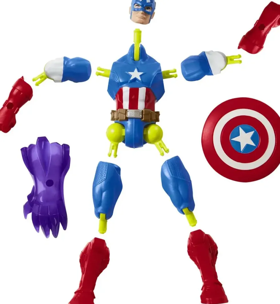 MIX MASHERS- AVENGERS - FIGURINE CAPTAIN AMERICA
