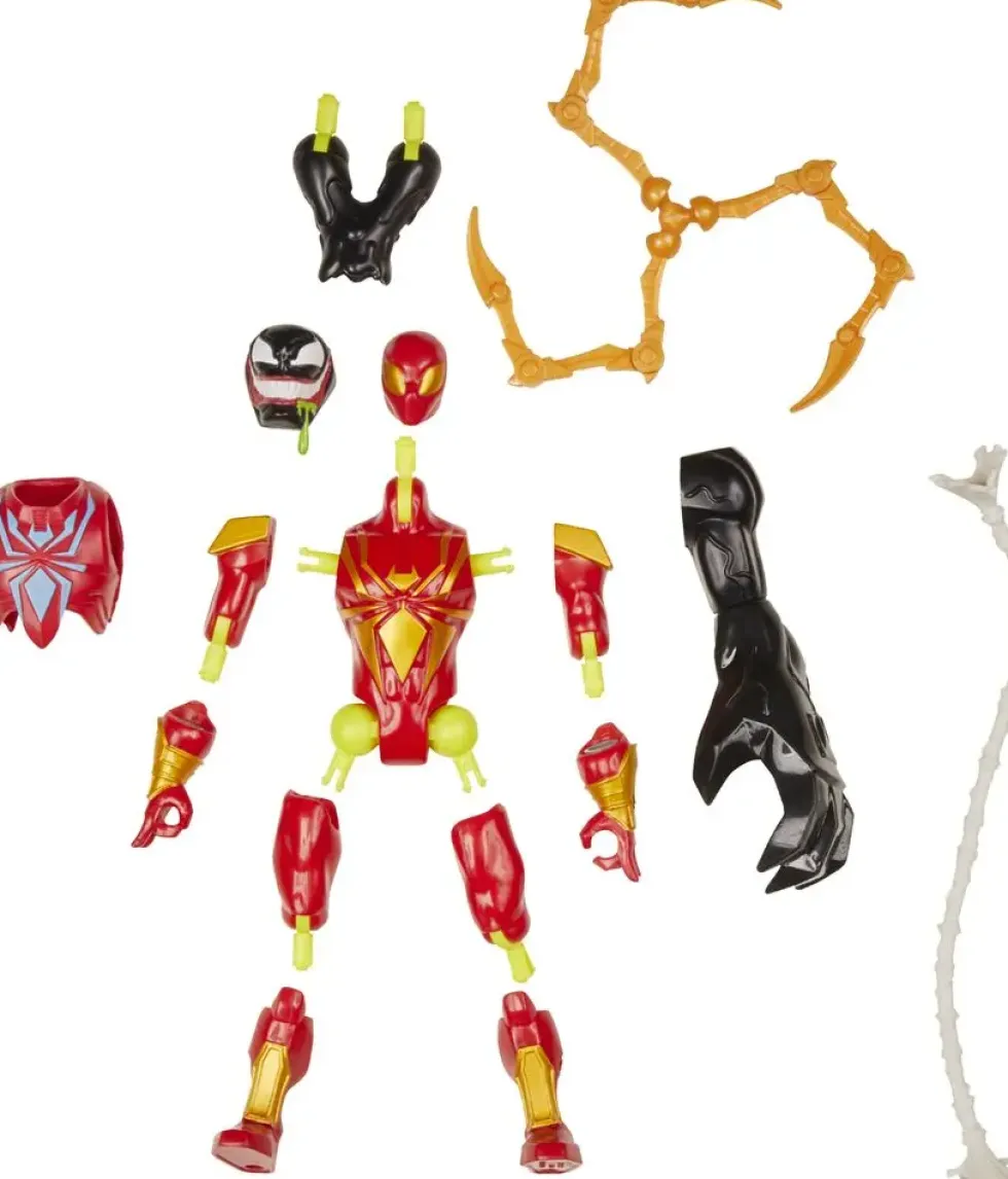 MIX MASHERS - SPIDER MAN - FIGURINE DELUXE IRON SPIDER