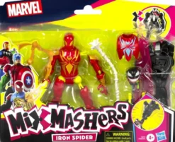 MIX MASHERS - SPIDER MAN - FIGURINE DELUXE IRON SPIDER