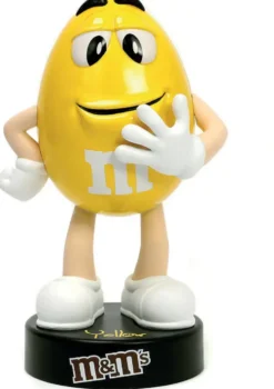 M&M'S JAUNE FIURINE METAL 10 CM