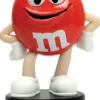M&M'S ROUGE FIGURINE METAL 10 CM