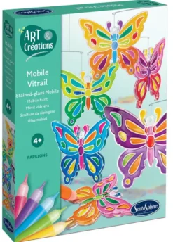 MOBILE VITRAIL - PAPILLONS
