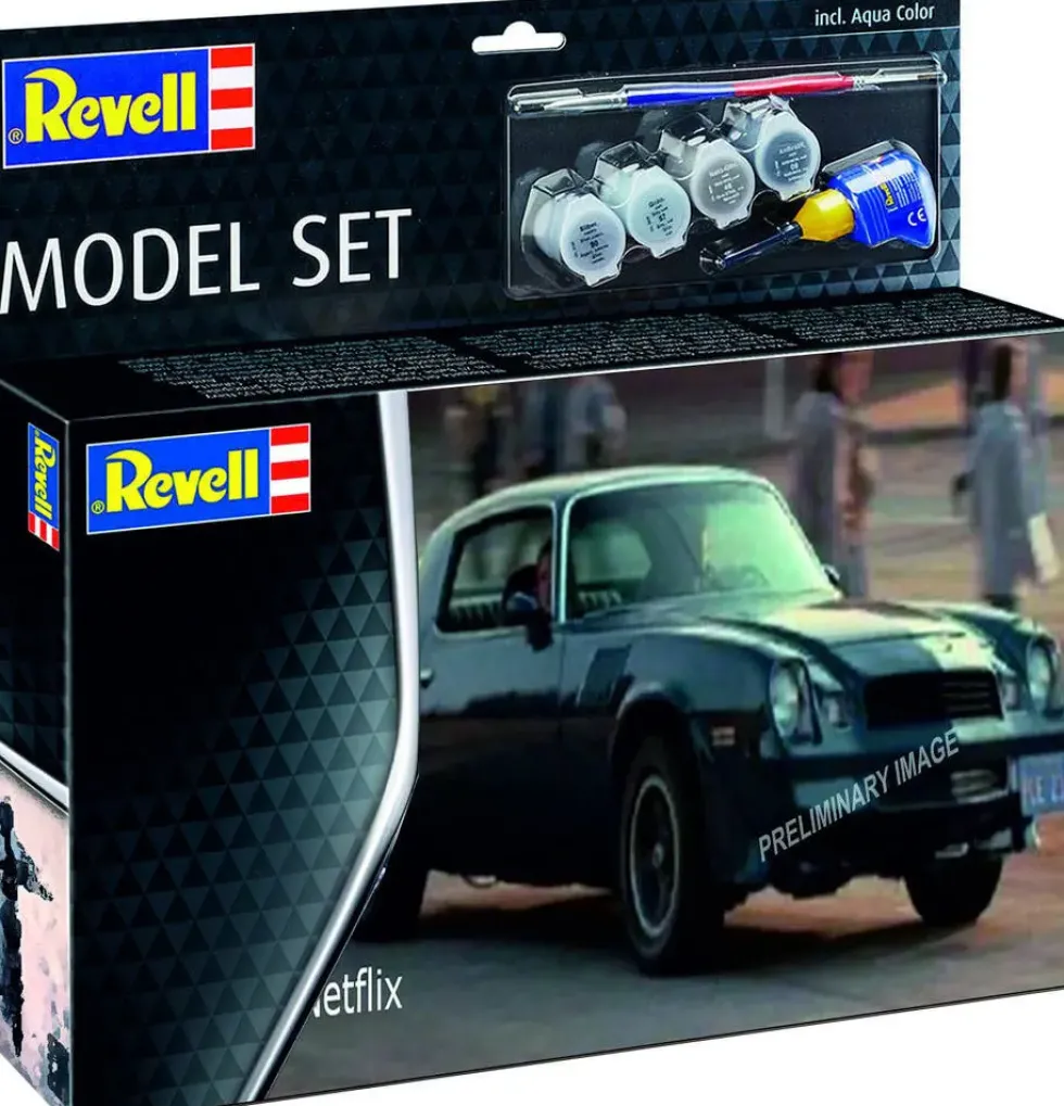 MODEL SET STRANGER THINGS CHEVY CAMARO Z/28