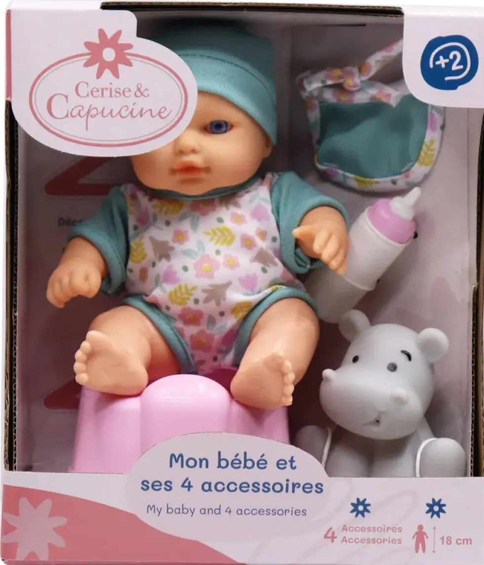 MON BEBE ET SES 4 ACCESSOIRES