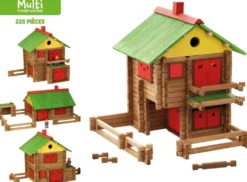 MON CHALET EN BOIS - 225 PIECES