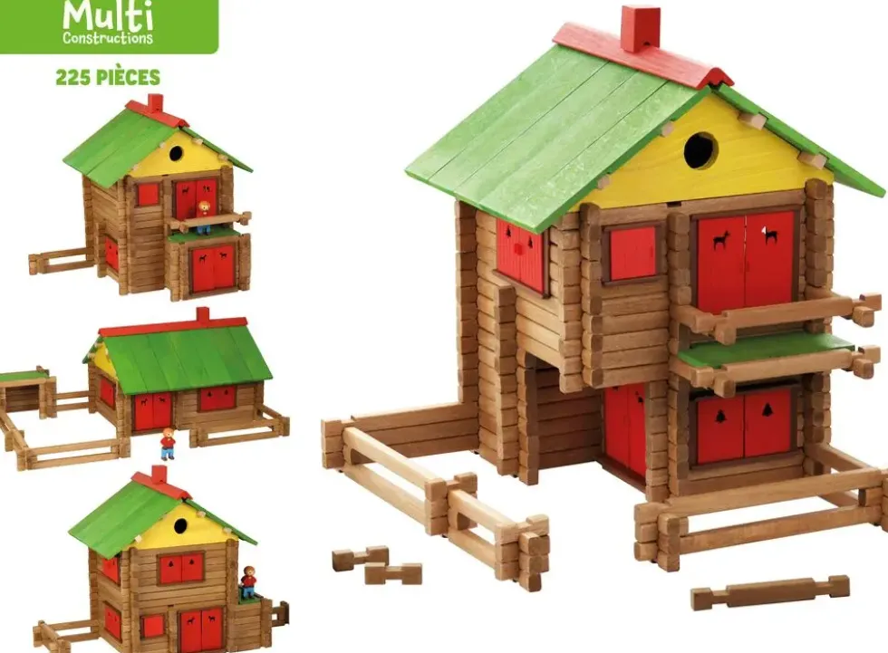 MON CHALET EN BOIS - 225 PIECES
