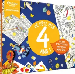 MON COFFRET D'ANNIVERSAIRE - JE FETE MES 4 ANS !