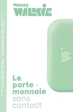 MONEY WALKIE - COLLECTION POP - VERT ANIS
