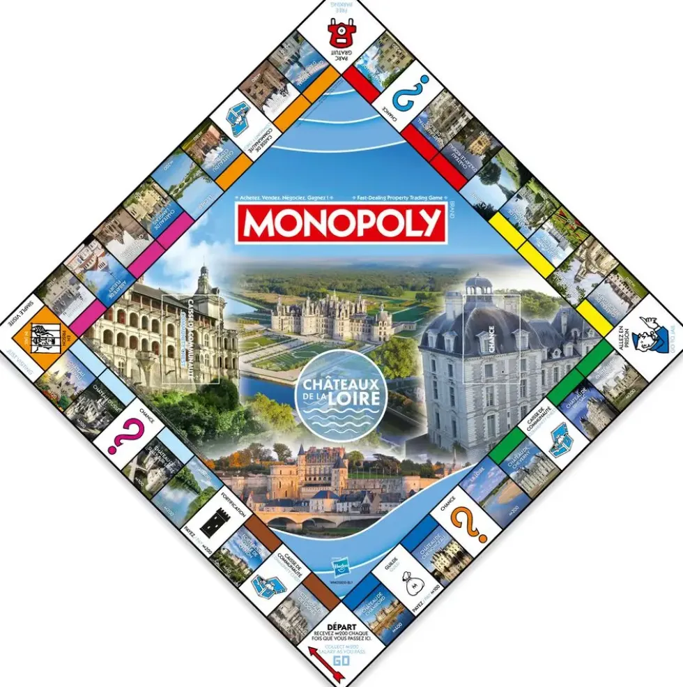 MONOPOLY CHATEAUX DE LA LOIRE