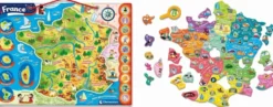 MON PUZZLE DE LA FRANCE MAGNETIQUE