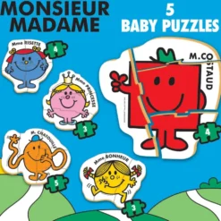 MONSIEUR MADAME - PUZZLE BEBE - 3-5 PIECES
