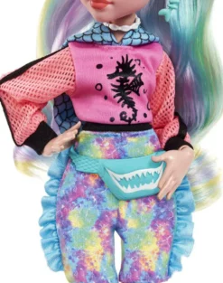 MONSTER HIGH - POUPEE LAGOONA BLUE AVEC PIRANHA DE COMPAGNIE