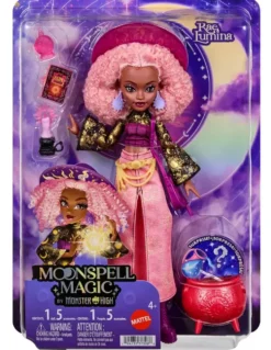 MONSTER HIGH - POUPEE MOONSPELL MAGIC - RAE LUMINA