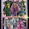 MONSTER HIGH - PUZZLE - 2X100 PIECES