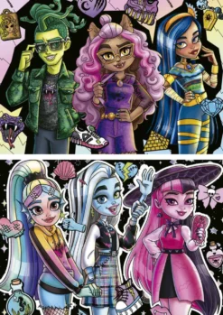 MONSTER HIGH - PUZZLE - 2X100 PIECES
