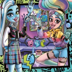 MONSTER HIGH - PUZZ 3X49 PIECES -AMIES POUR TOUJOURS !