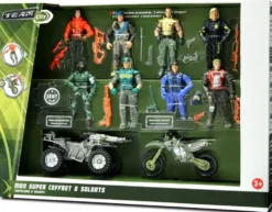 MON SUPER COFFRET 8 SOLDATS