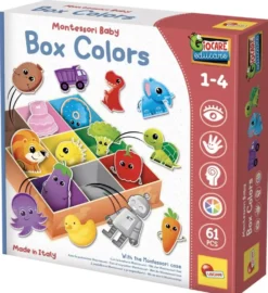 MONTESSORI BABY - BOITE APPRENTISSAGE TRI COULEURS