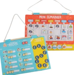 MONTESSORI - CALENDRIER SEMAINIER GRATTITUDE