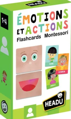 MONTESSORI - EMOTIONS ET ACTIONSFLASHCARDS -
