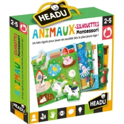 MONTESSORI - LES ANIMAUX-SILHOUETTES