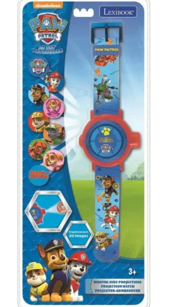 MONTRE DIGITALE AVEC PROJECTION DE 20 IMAGES DESIGN PAT' PATROUILLE