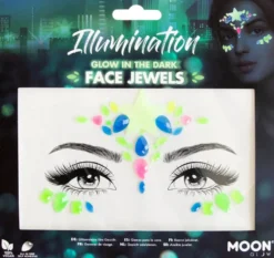 MOON GLOW - BIJOUX DE VISAGE BRILLANT DANS LE NOIR - ILLUMINATION