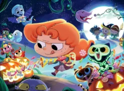 MORTELLE ADELE - NATHAN PUZZLE 250 PIECES - HALLOWEEN AVEC MORTELLE ADELE