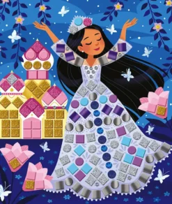 MOSAIQUES PRINCESSES ET FEES - LES ATELIERS DU CALME