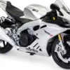 MOTO APRILIA SV4 1000RR ARGENT 1:12