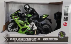 MOTO AVEC CONDUCTEUR RADIOCOMMANDEE 1:10