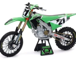 MOTO KAWASAKI 450 KXF FACTORY RACE TEAMJ. ANDERSON N°21