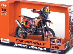 1/6 MOTO RED BULL KTM 450 RALLY DAKAR 2024 #47 BENAVIDES