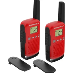 MOTOROLA - TALKIES WALKIES T42 ROUGE