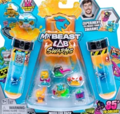 MRBEAST LAB - 12 MINI FIGURINES SWARMS ATOMIC 3