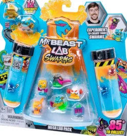 MRBEAST LAB - 12 MINI FIGURINES SWARMS ATOMIC 3
