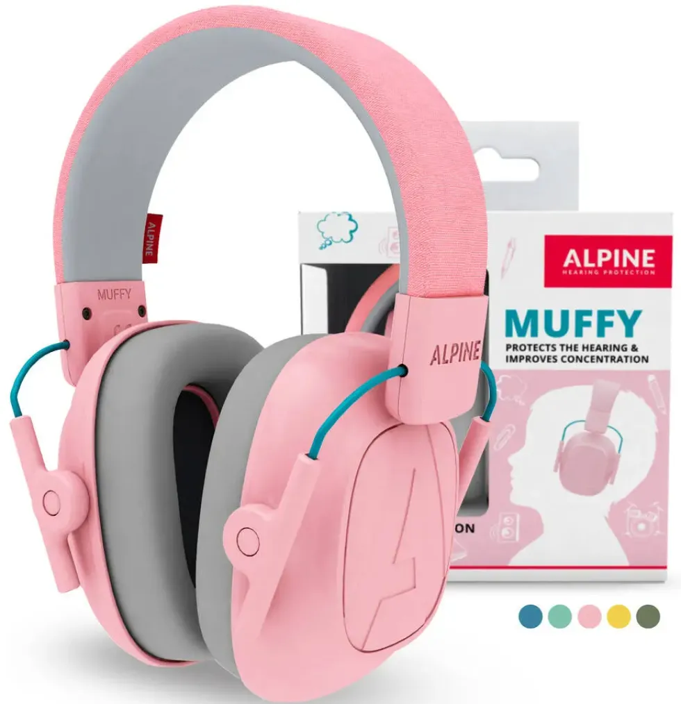 MUFFY KID ROSE - CASQUE ANTIBRUIT POUR ENFANT