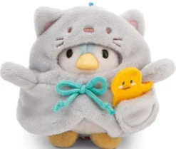 MYMOCHI - PELUCHE PINGOUIN WADDLE8 CM AVEC COSTUME