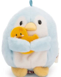 MYMOCHI - PELUCHE PINGOUIN WADDLE8 CM AVEC COSTUME