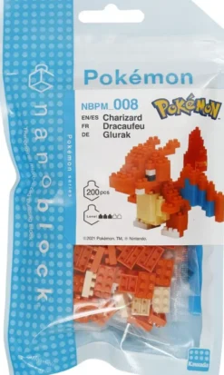 NANOBLOCK POKEMON - MINI BRIQUE DRACAUFEU