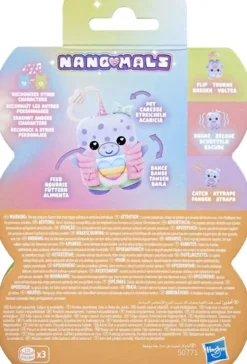 NANO- MALS - BASE AND OUTFIT - BLUE NARWHAL