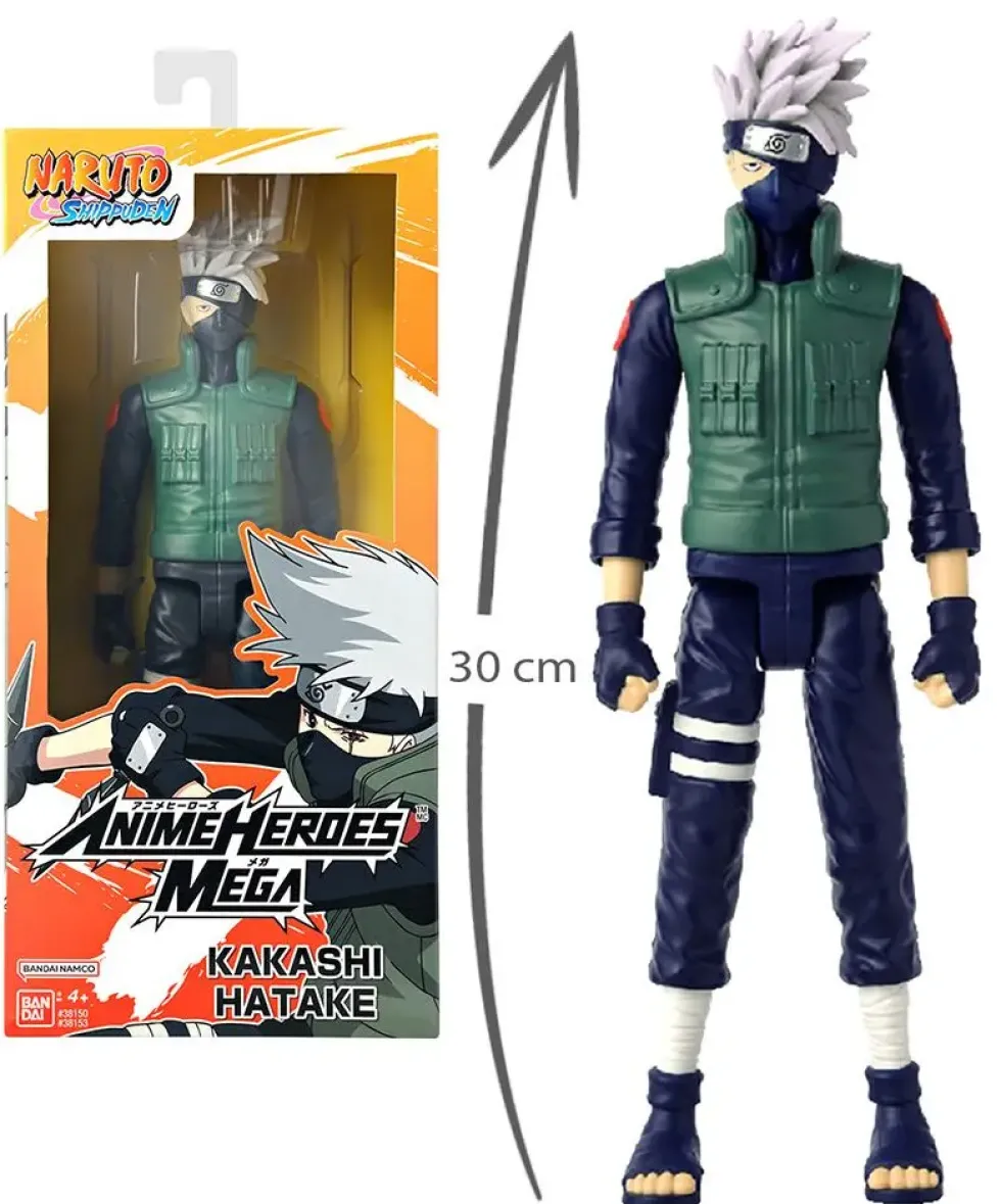 NARUTO - ANIME HEROES - FIGURINE MEGA KAKASHI 30 CM
