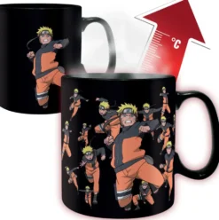 NARUTO SHIPPUDEN - MUG HEAT CHANGE 46 CL - MULTICLONAGE