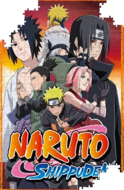 NARUTO SHIPPUDEN PUZZLE500 PIECES NINJAS DE KONOHA