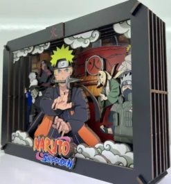 NARUTO SHIPPUDEN - THEATRE EN BOIS HOKAGE