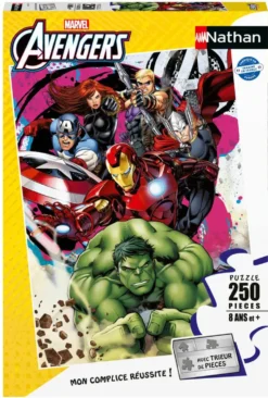 NATHAN - MARVEL AVENGERS - PUZZLE 250 PIECESLES AVENGERS EN ACTION